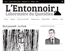 Tablet Screenshot of entonnoir.org